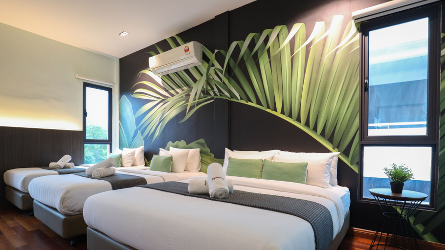 Bedroom 2, Trevor Hotel by I Housing, Malacca City