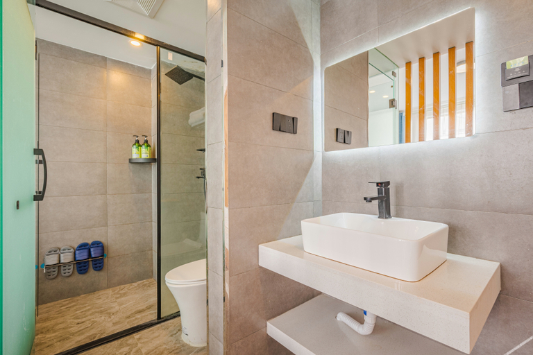 Bathroom 3, Yunyi Pusu Hotel(Huangshan Scenic Area South Gate Interchange Center), Huangshan