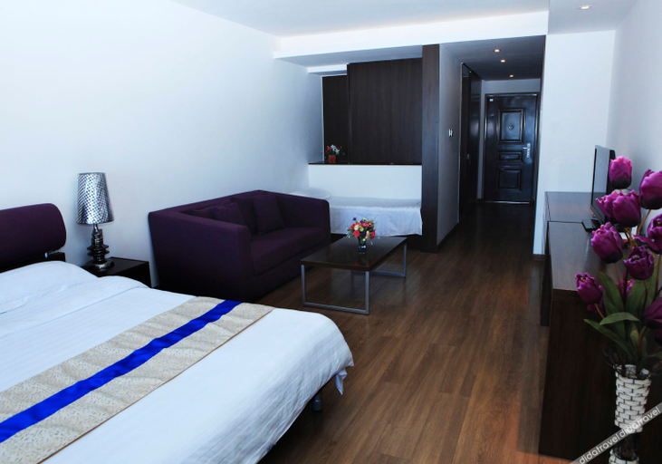 Bedroom 4, Ziyouhai Holiday Seaview Apartment, Huludao