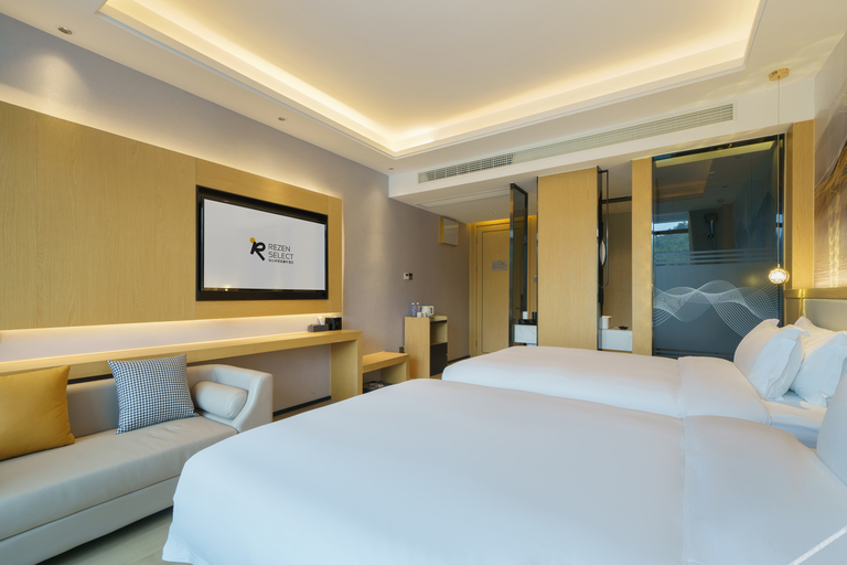 Bedroom 3, Rezen Select Hotel Huzhou Boxin Bay, Huzhou