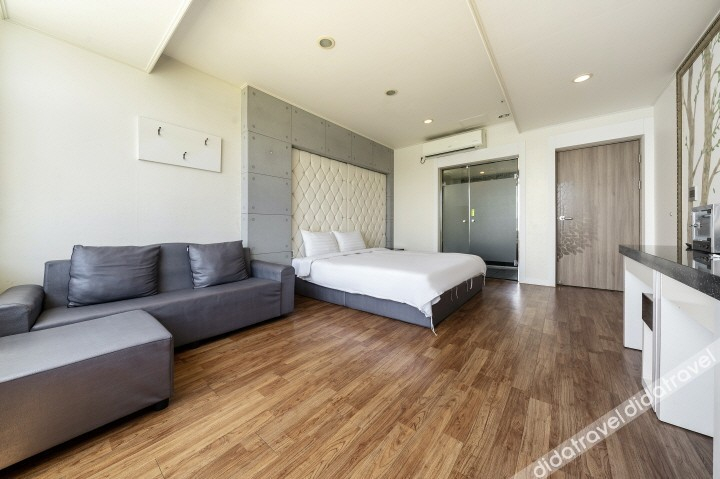 Bedroom 2, Sokcho Gaetbae Ocean Spa & Whirlpool Spa, Goseong
