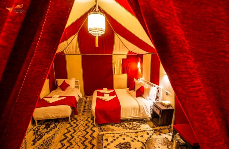 Bedroom, Erg Chebbi Dunes Desert Camp, Errachidia
