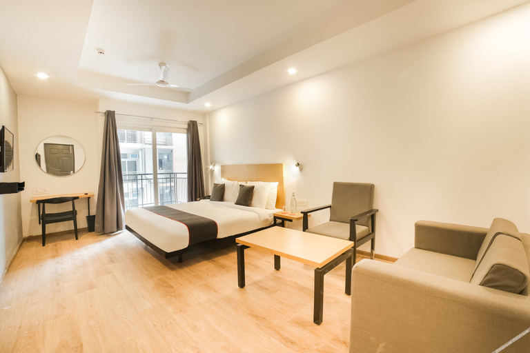 Bedroom 2, FabHotel Prime Cloud 9, Gautam Buddha Nagar