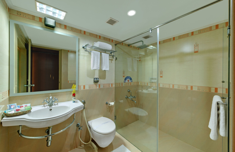 Bathroom 4, Hotel Tamilnadu Rockfort Trichy, Tiruchirappalli