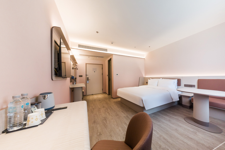 Bedroom 2, Hanting Hotel Yantai Zhaoyuan Bus Station, Yantai