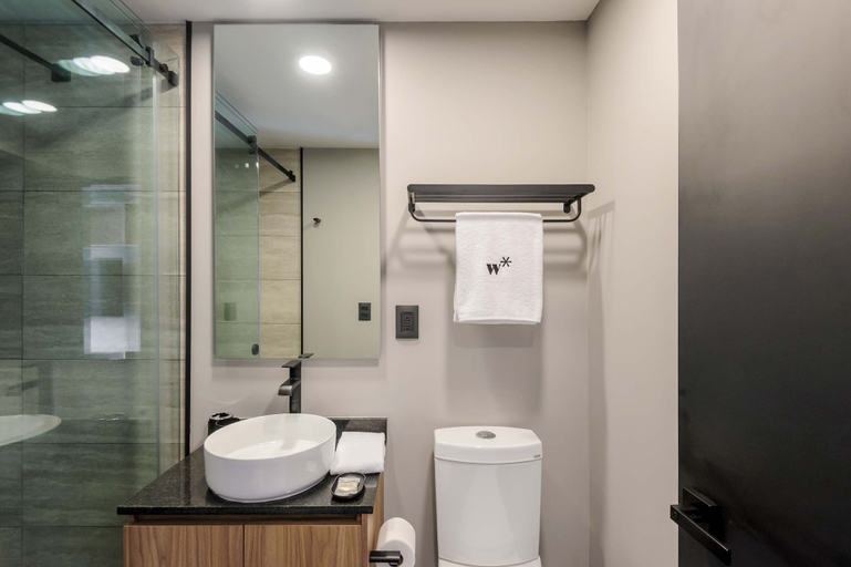 Room 3, w Amazing Snug 1BR w Balcony in Tabacalera, Mexico City