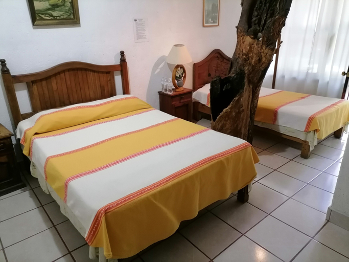 Bedroom 3, Posada Bugambilias, Tepoztlán