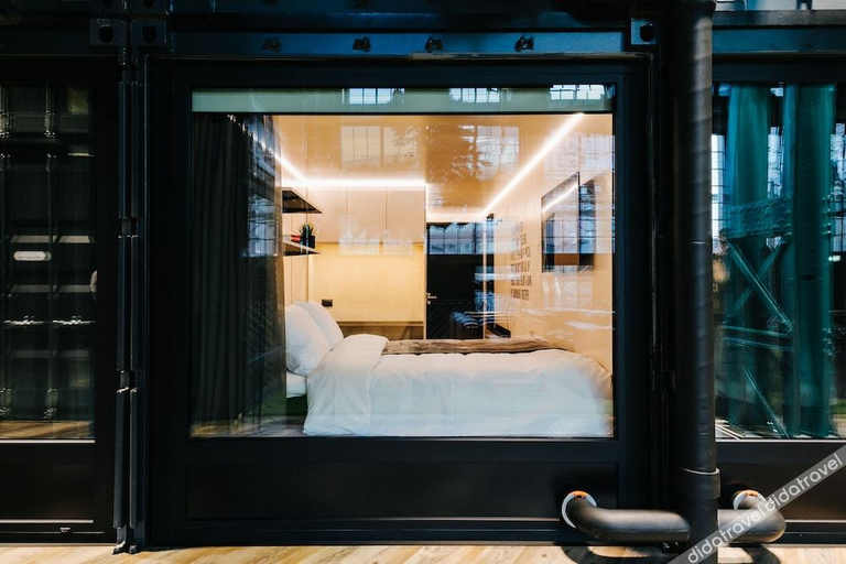 Bedroom, Hektor Container Hotel, Tallinn