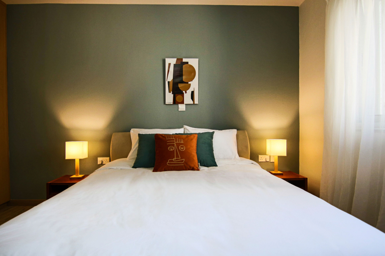 Bedroom 3, City View Luxury Flat Harbour 04, Larnaca