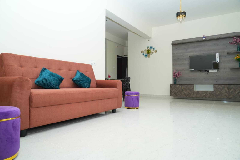 Living area, KLR Homestays, Chittoor