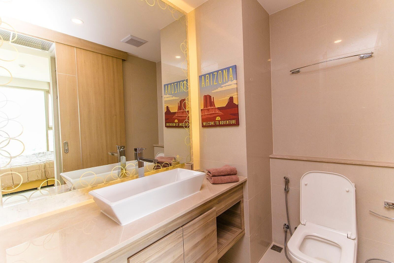 Bathroom, Riviera Jomtien Beachside Living, Pattaya