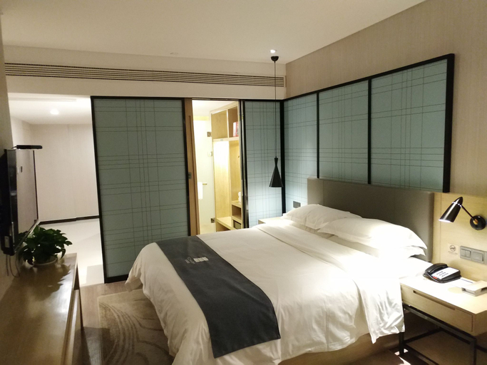 Bedroom 2, GreenTree Eastern Hotel Hunan Changsha Xinsha Luositang Metro Station, Changsha