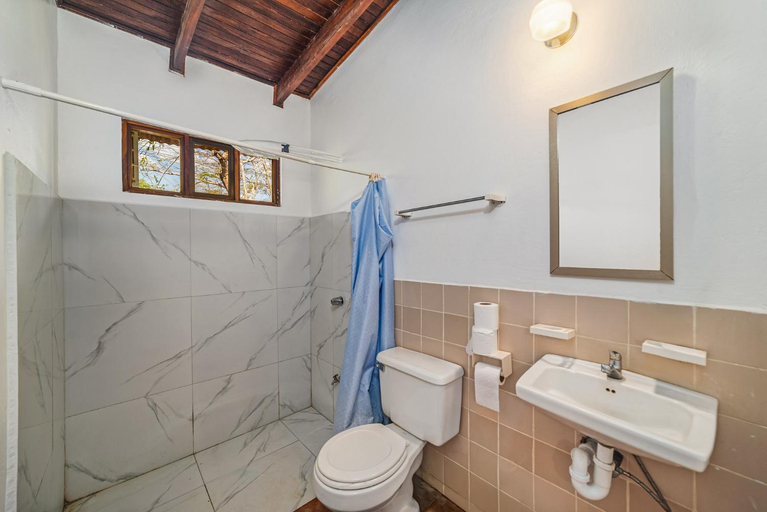 Bathroom, Hotel Hibiscus Cabina 4, Santa Cruz