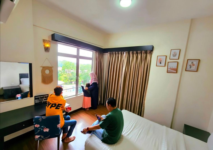 Bedroom, Paragon Water Themepark Suites Melaka by GGM, Malacca City