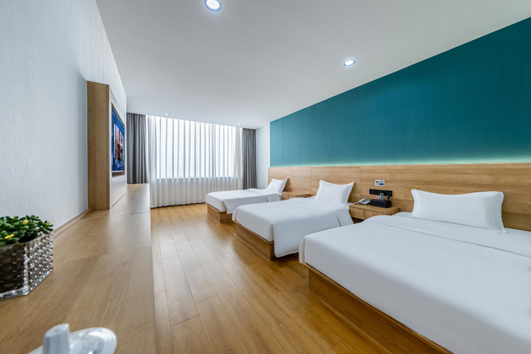 Bedroom 4, Fairyland Hotel - Dali Erhai Park High-speed Rail Station, Dali Bai
