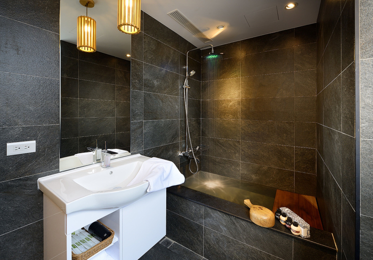 Bathroom 4, Yunoyado Onsen Hotspring Hotel - Xinyi Branch, Yilan