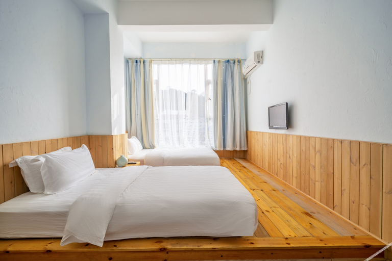 山景榻榻米��床房, Yilu Xiangdong Hostel, Shenzhen