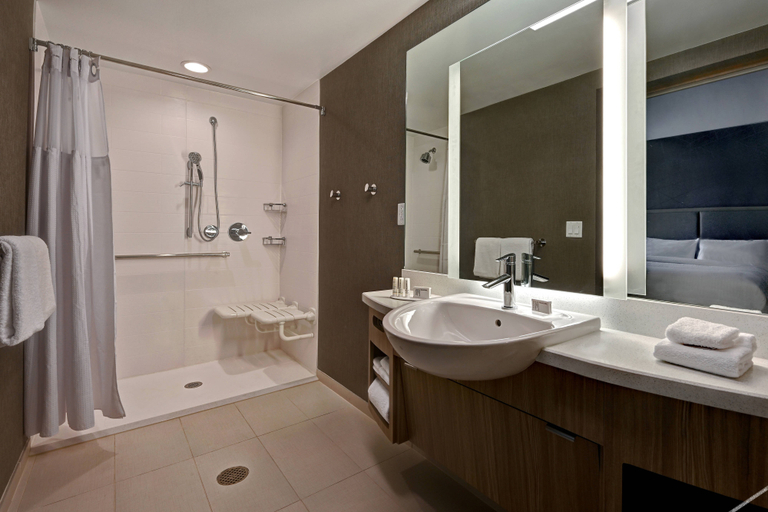 Bathroom 3, SpringHill Suites Albuquerque University Area, Bernalillo