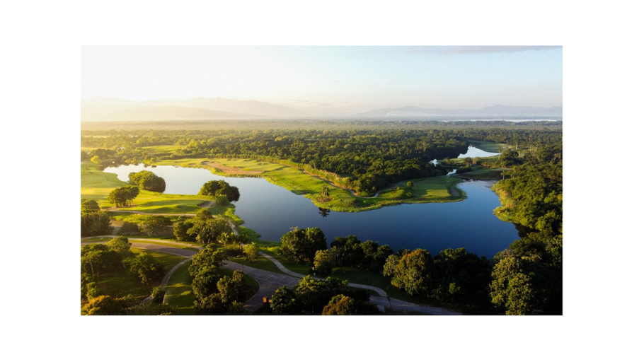 Aerial view, Indura Blue, Tela