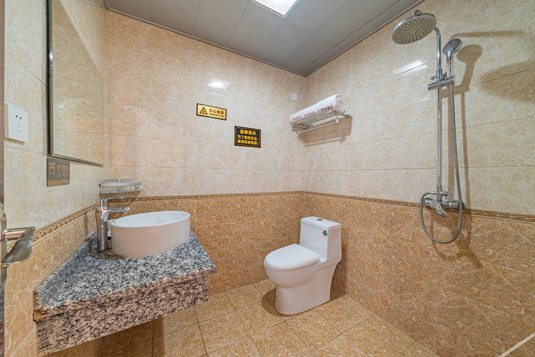 Bathroom, Care U Well Hotel, Leshan