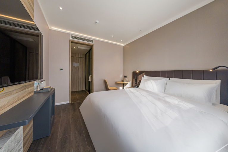 Bedroom 2, Hanting Hotel Dongying Xicheng Wanda Plaza, Dongying