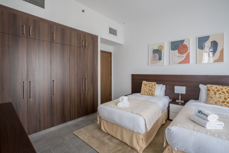 Bedroom 3, HiGuests - JAM Marina Residence, Dubai