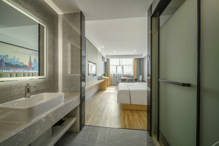 Bathroom 3, Boman Hotel (Dongxihu Branch), Wuhan