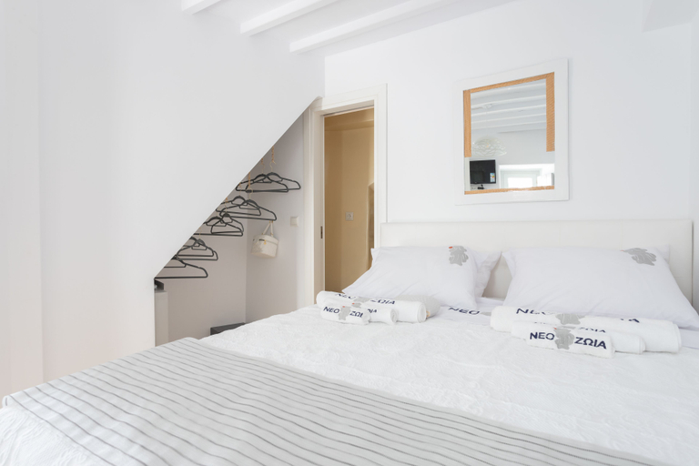 Bedroom 3, aniko suites Chora, South Aegean