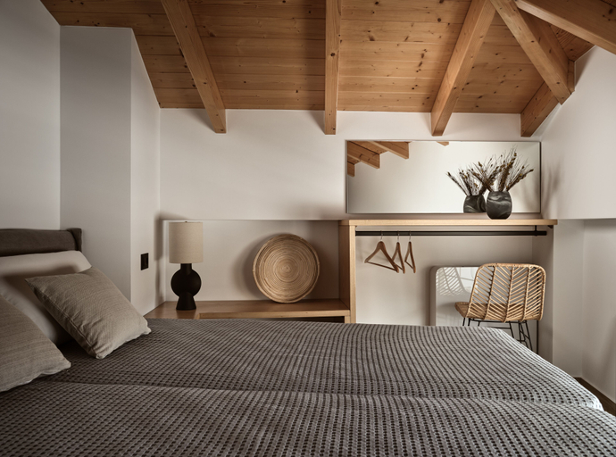 Bedroom 1, Giannoulis City Apartments, Ionian Islands