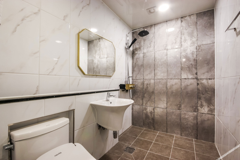 Bathroom, Gwangju Sangmujigu Hotel Making, Gwangsan