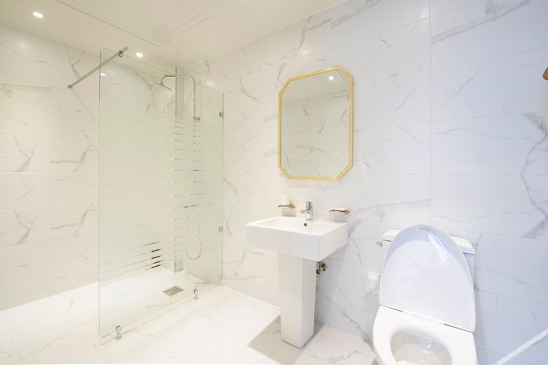 Bathroom 3, Gangneung Gyeongpodae Villa, Gangneung