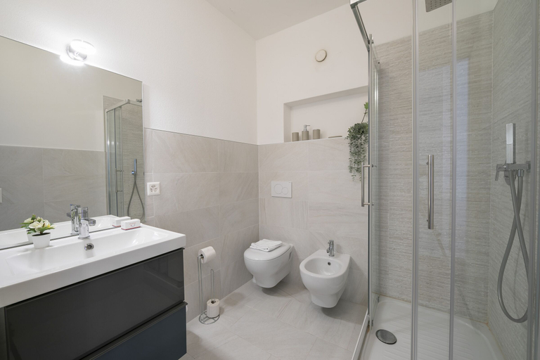 Bathroom 3, Sunlight - 150m from the lake - Happy Rentals, Lugano