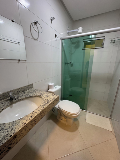 Bathroom 4, Domus Hotel Palmeiras - Canaã dos Carajás, Canaã dos Carajás