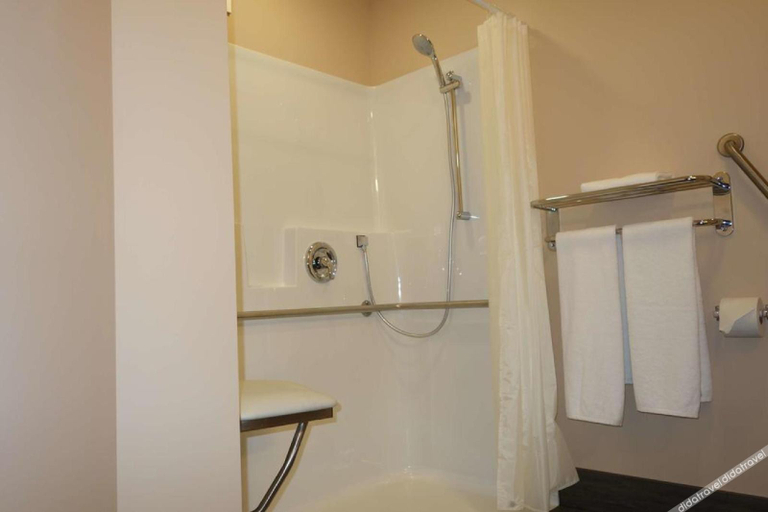Bathroom 4, Travelodge by Wyndham Pincher Creek, Division No. 3