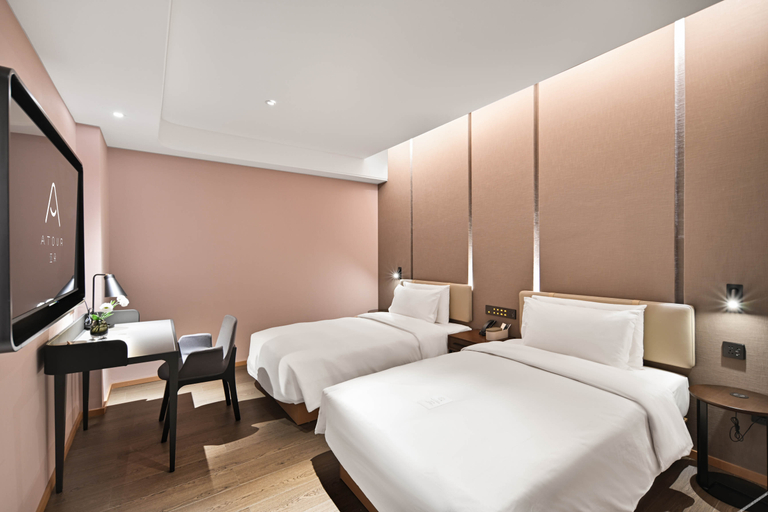Bedroom 2, Atour Hotel Kunming Dianchi Park 1903, Kunming