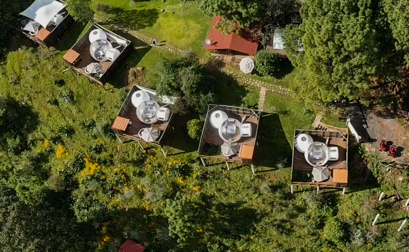 Aerial view 5, La Estela NatureSuites, Mazamitla