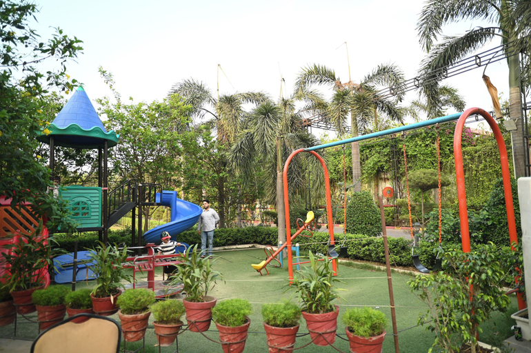 Children's area, Sanzha Chulha Hotel, Varanasi