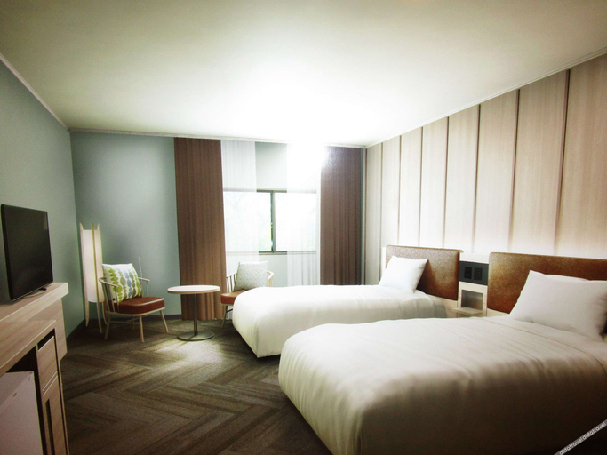 Bedroom 2, Tsurumai Moon Lake Hotel, Ichihara