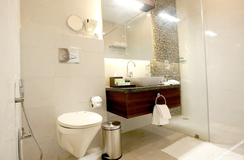 Bathroom, The Fern Residency Noida, Gautam Buddha Nagar