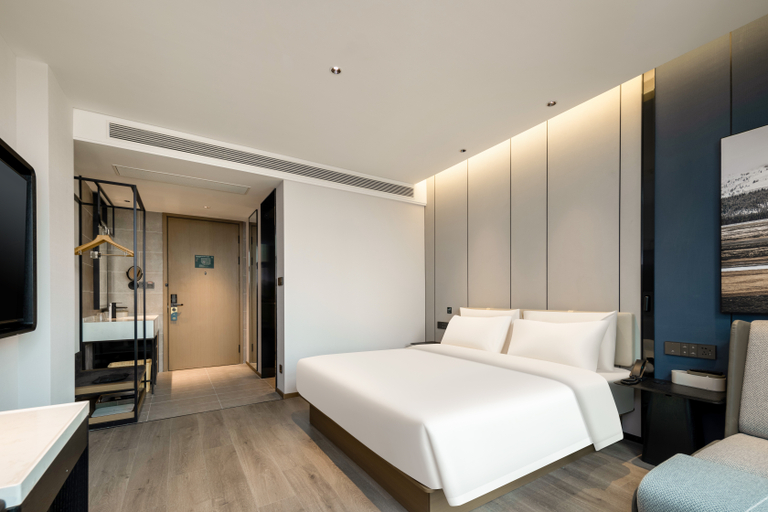 Bedroom 2, Atour Hotel Taizhou Luqiao, Taizhou