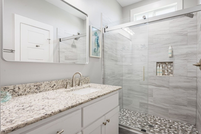 Bathroom 4, Beach Please 3 Bedroom Home, Galveston