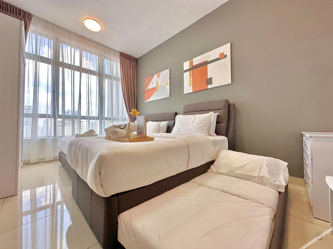 Bedroom 4, Twin Tower Residence Johor Bahru by Stayrene, Johor Bahru