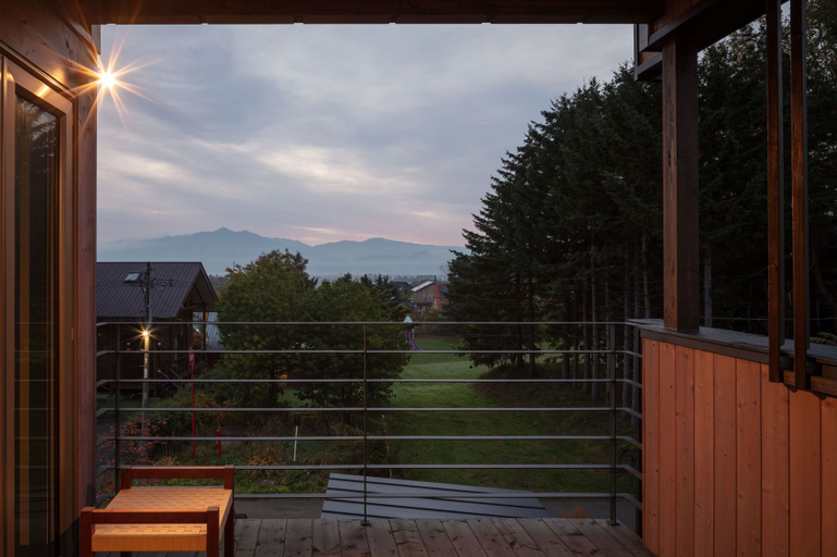 Balcony view, Mokuren, Furano