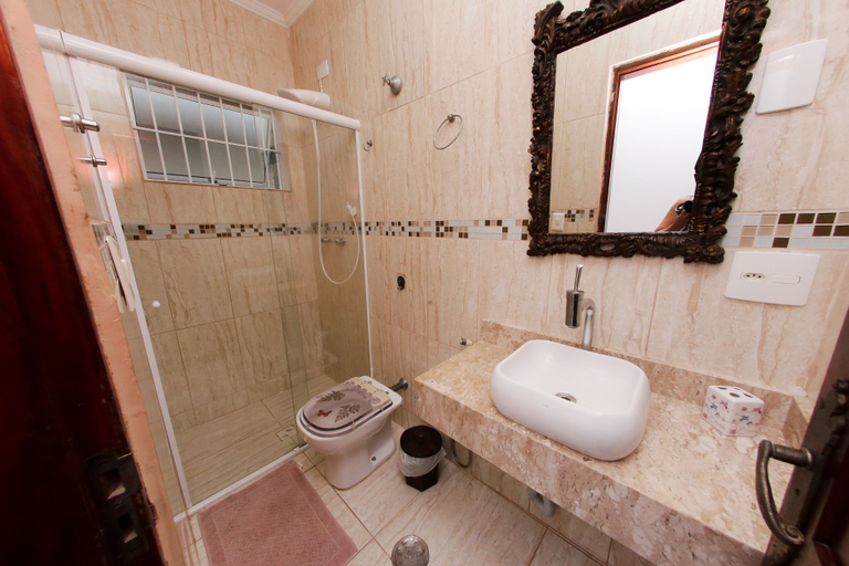 Bathroom 3, Castelinho Solemar - Hot Spa, Praia Grande