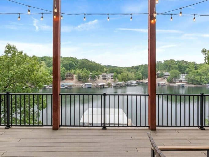 View from room 4, Lakefront Home With Private Dock, Miller