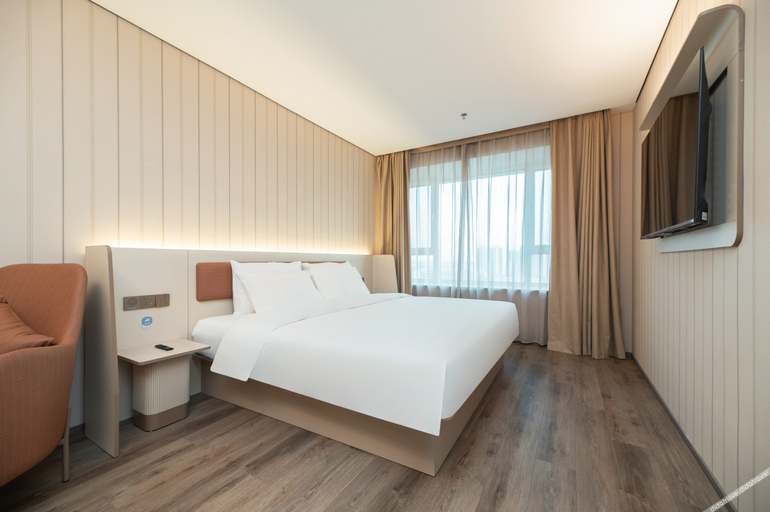 Bedroom 2, Hanting Hotel Qingdao Boli Town Henghe Park, Qingdao