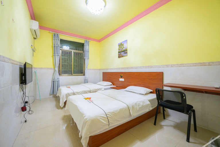 Bedroom 3, Luoman Xiaozhan Hostel, Xiamen
