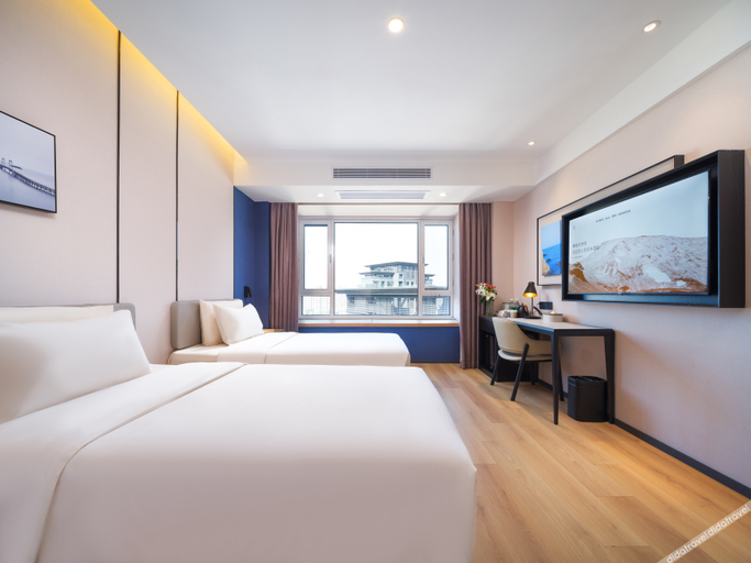 Bedroom 2, Atour X Hotel Dalian High-tech Tengfei Software Park, Dalian