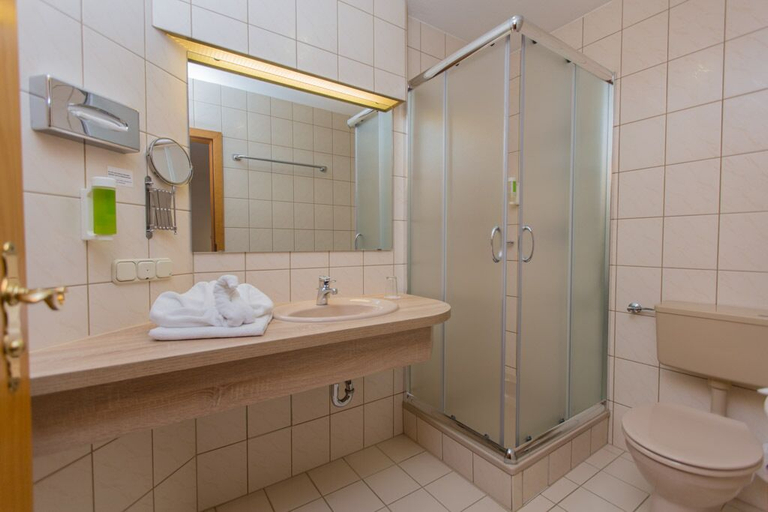 Bathroom, Hotel Fränkischer Hof GmbH, Hof