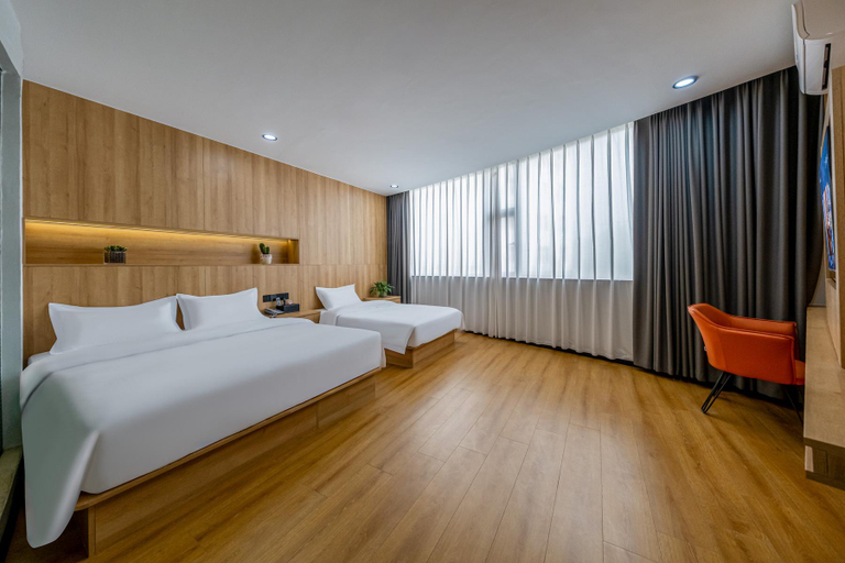 Bedroom 2, Fairyland Hotel - Dali Erhai Park High-speed Rail Station, Dali Bai
